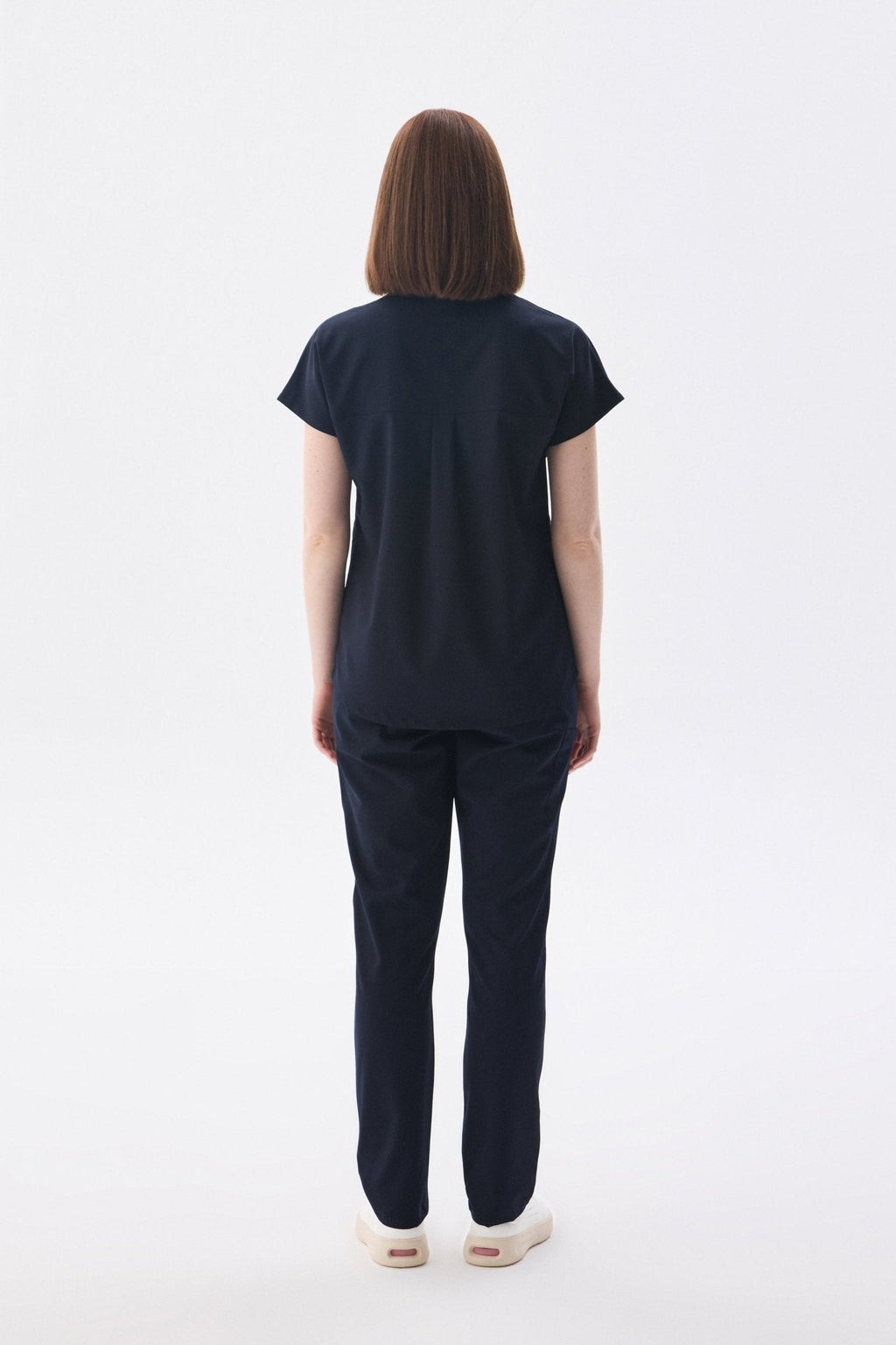 N O V A | Lacivert Premium Likralı Üniforma Takımı - Class ÜniformaMedikal Scrubs